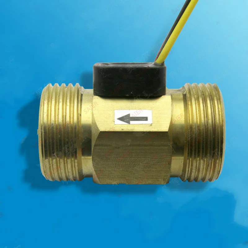 

G1/2 Full-copper Water Flow Sensor Witch Meter Air Flow Switch DN15