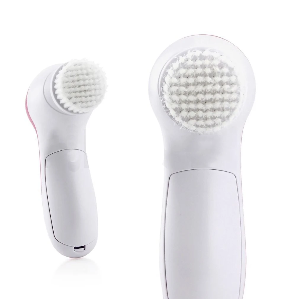 5 In1 Multifunction Electronic Face Facial Cleansing Brush Spa Skin Care massage