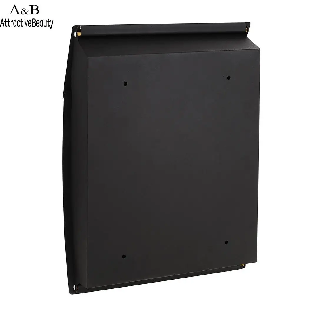 Wall Outside Mounted Lockable Iron Letterbox Mail Box Postbox Wall Outside Mounted Lockable Iron Letterbox Mail Box Postbox