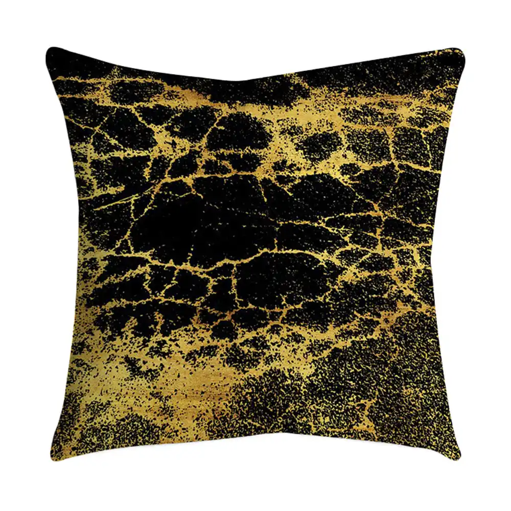 Pillow Case 45 Cushion Cover Cotton Travel Neck Memory Foam Covers Decorative Yellow 30