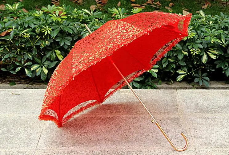 5pcs Straight rod umbrella manufacturer wholesale Wedding umbrella big