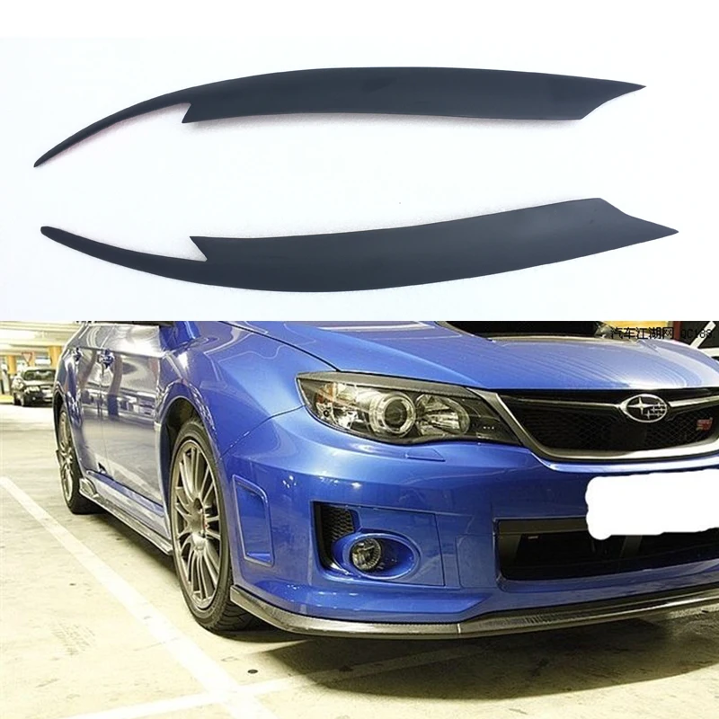 

FRP Primer Front Headlight Cover Eyelid Eyebrow For Subaru Impreza 10th 2008+