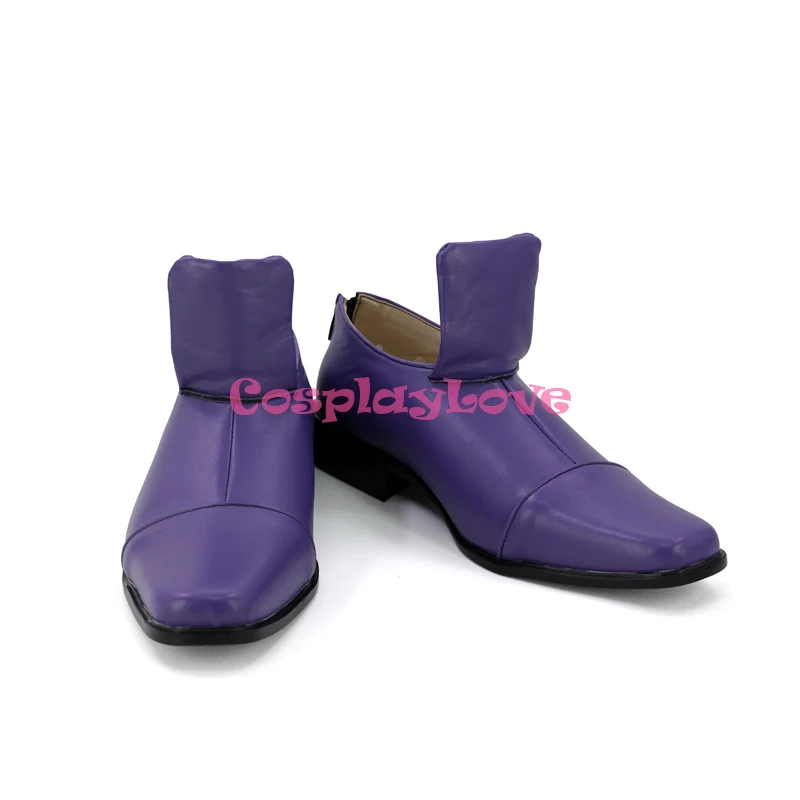 JoJo's Bizarre Adventure Part 5 Diavolo Purple Cosplay Shoes Boots Newest Custom Made For Halloween CosplayLove (2)