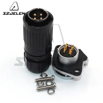 

SZJELEN JELEN HP20 series Industrial Plug Socket Aviation Power Charger male female 4pin
