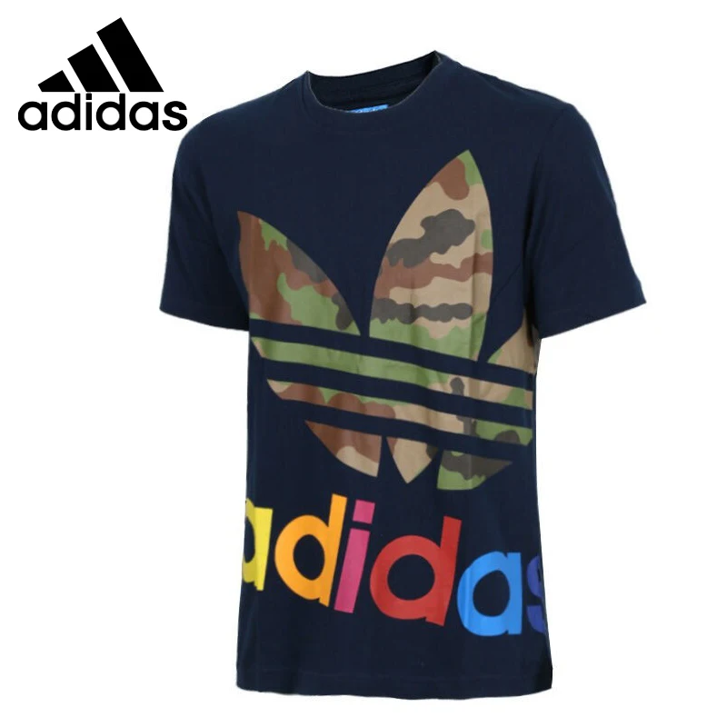 

Original New Arrival Adidas Originals Men's Camouflage T-shirts short sleeve Sportswear