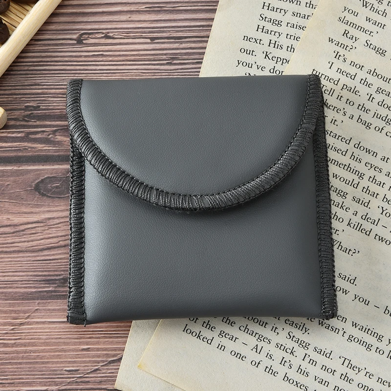 

1Pcs Portable Hearing aid carrying pouch holder pu leather material storage Ear Care