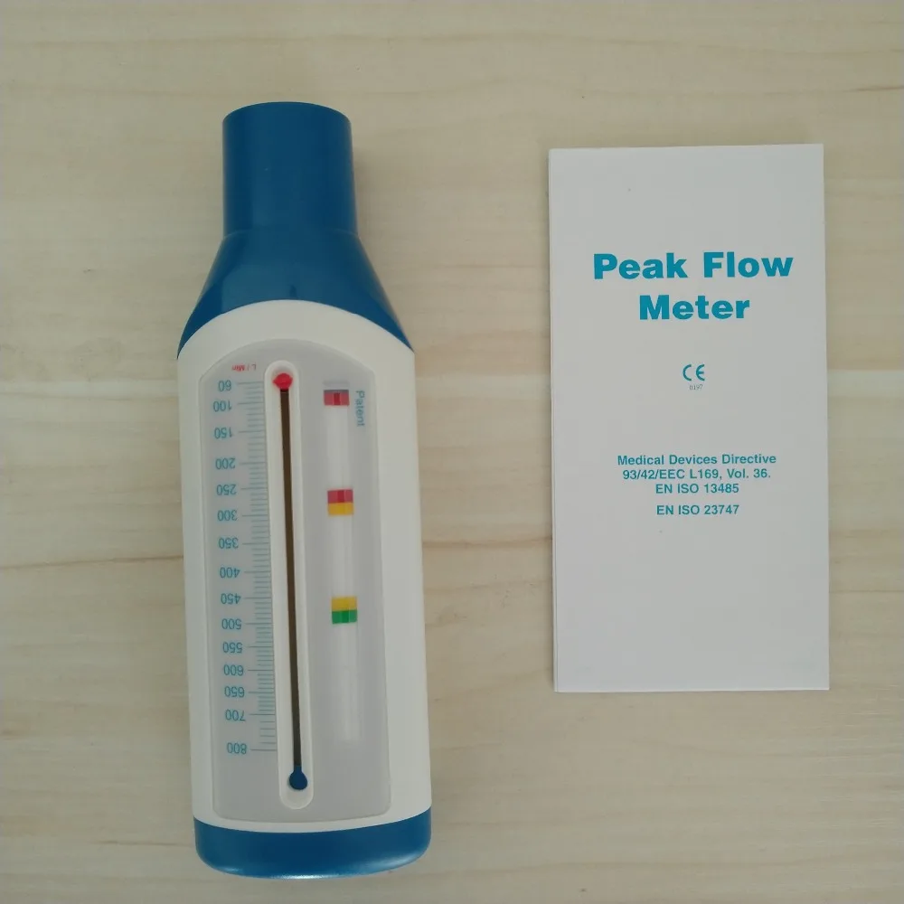 Portable Spirometer Peak Speed Meter Expiratory Peak Flow Meter For Monitoring Lung Breathing Function PEF Adult / Children