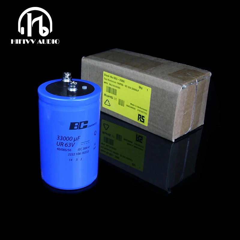 33000uF 63V BC Capacitor For HiFi Classs A Audio amplifier power filter