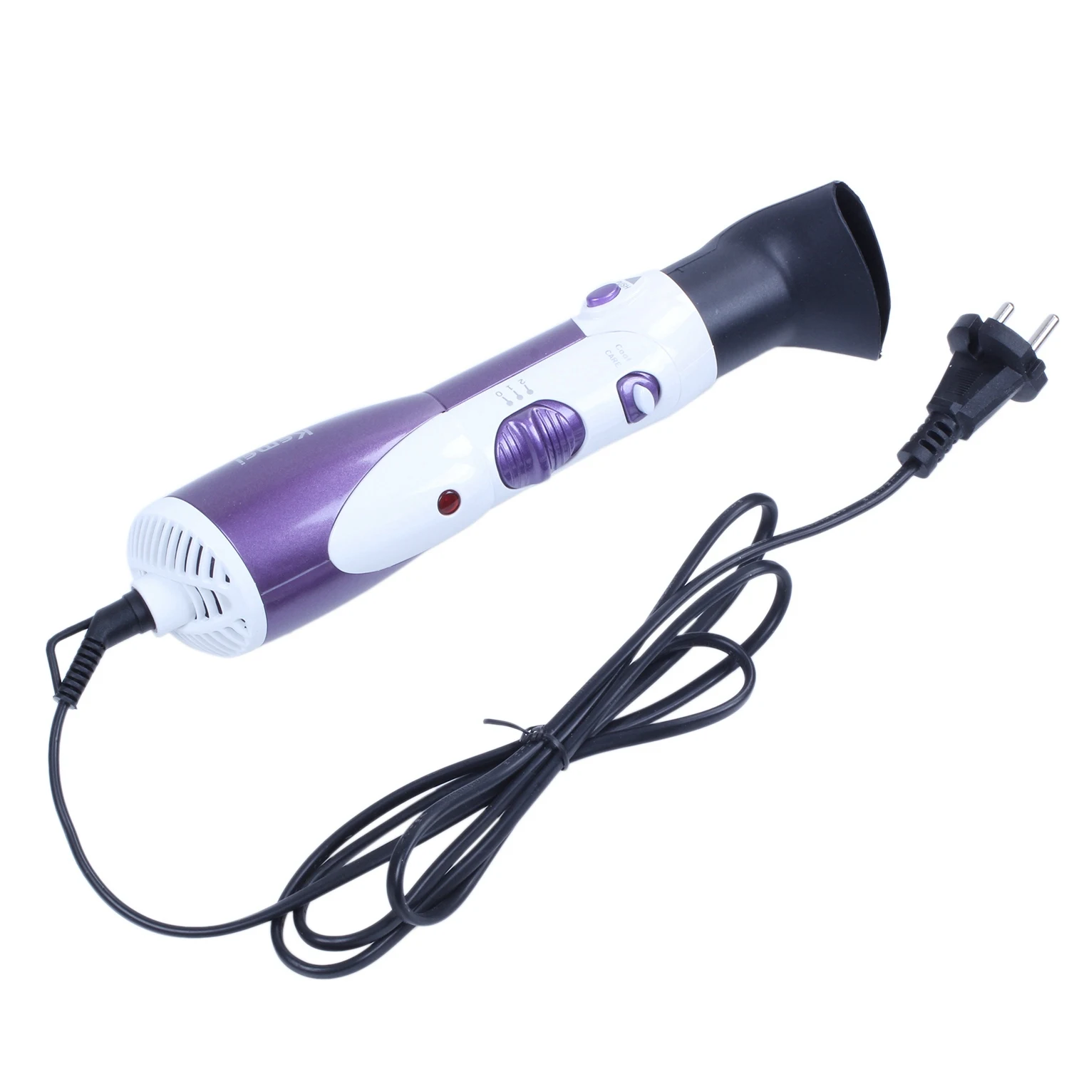 EAS-Kemei KM-585 Seven in one multi-function hair dryer Purple
