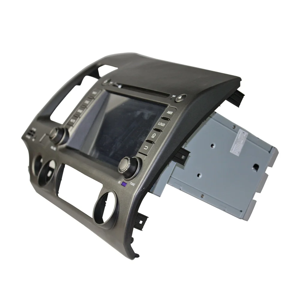 Perfect Android 8.0 octa core 4GB RAM car dvd player for HONDA CIVIC 2006-2011 LHD ips touch screen head units tape recorder radio 3