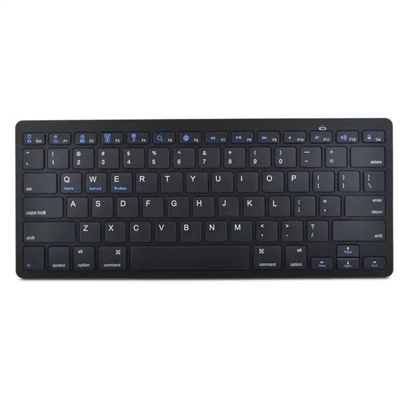 QYLLXSYY Slim Mini Bluetooth Wireless Keyboard for Android Tablet Apple Smart Phone Portable Keyboard Ergonomic Keyboard Color : 9 inch White