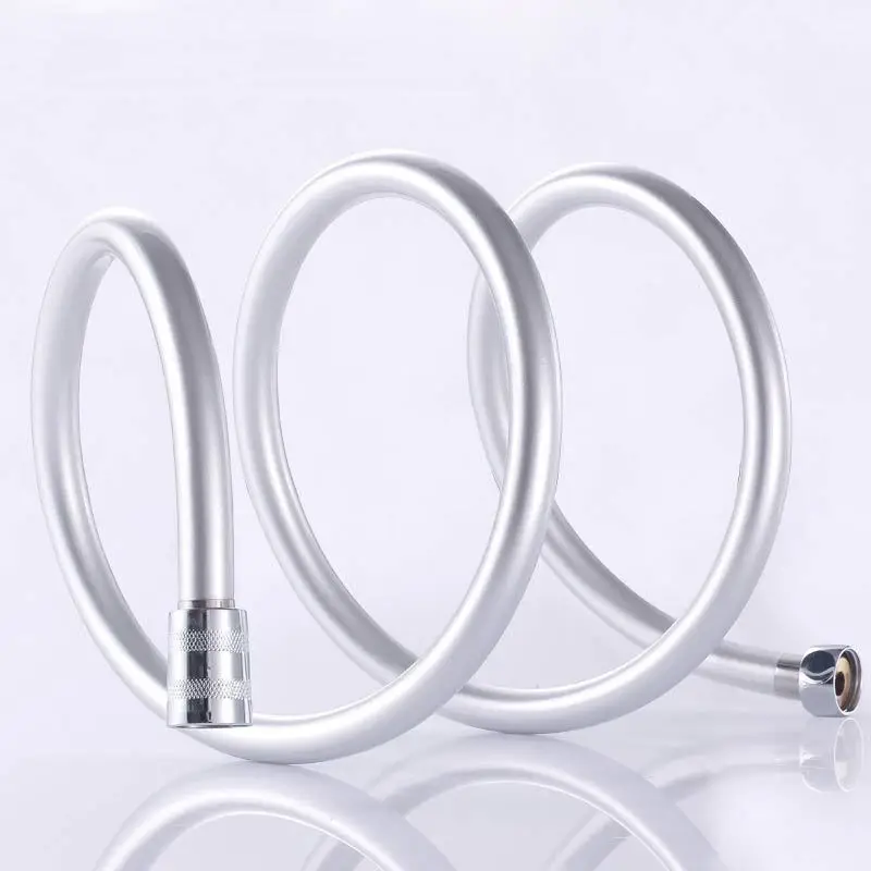

Bathroom Accessories Explosion Proof Anti Mildew Anti Bacteria Anti Wound Knot 1.5 Meters PVC Hand-Held Shower Hose (L:150cm)