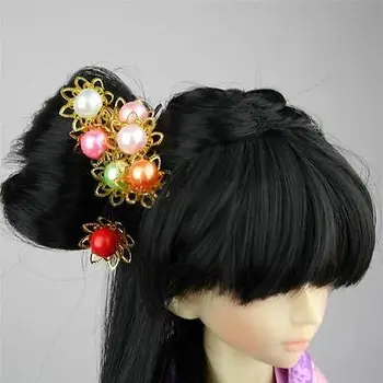 

[wamami] 699# Ooak 1 Pc Classical Chinese Ancient Bead Hairpin 1/4 MSD AOD BJD Dollfie