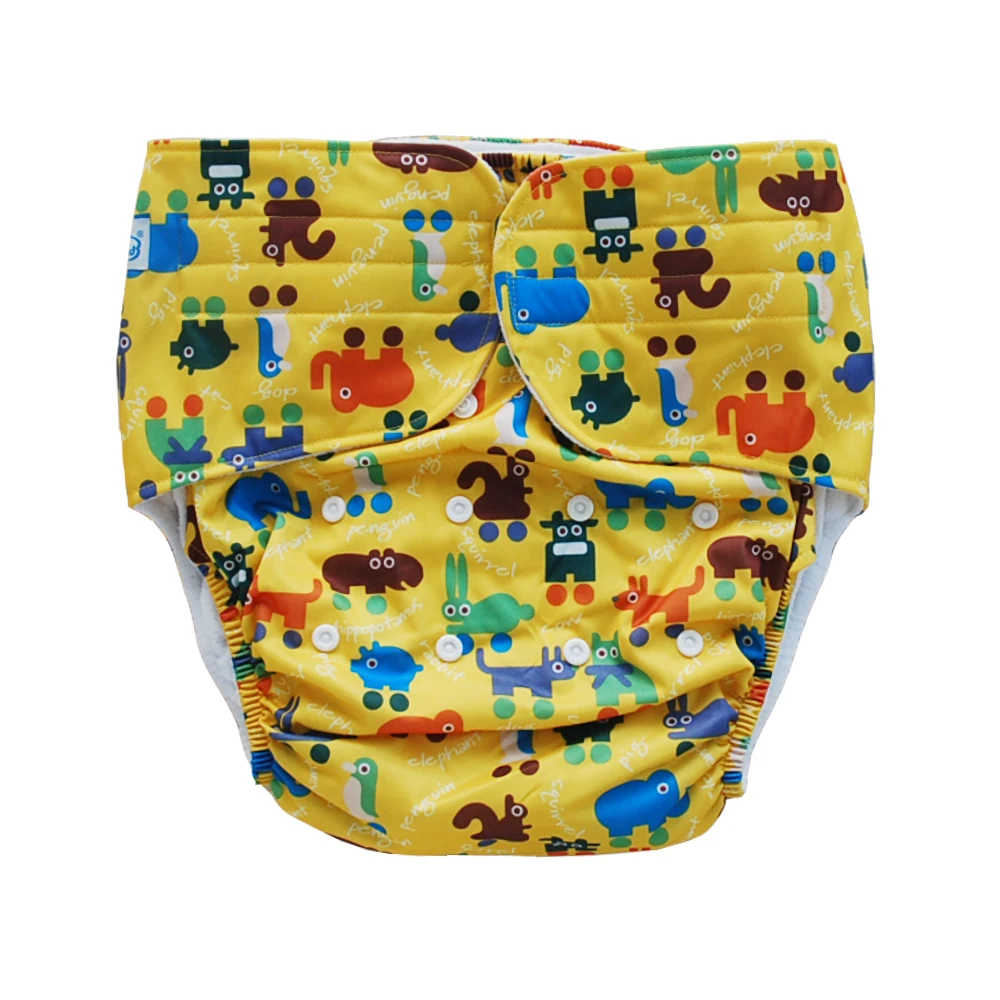 New Eco friendly Washable Reusable Cloth Diapers for Disabled Adults
