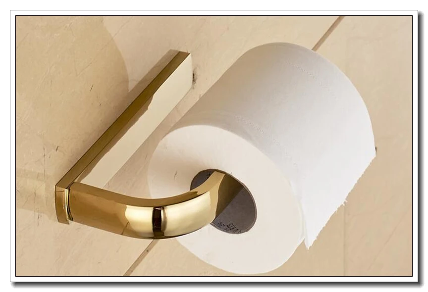 Золотые полки для ванной, держатель для полотенец, держатель для туалетной бумаги, держатель для мыла, Золотое оборудование для ванной, крючок для халата, Полка для полотенец ELG85500
