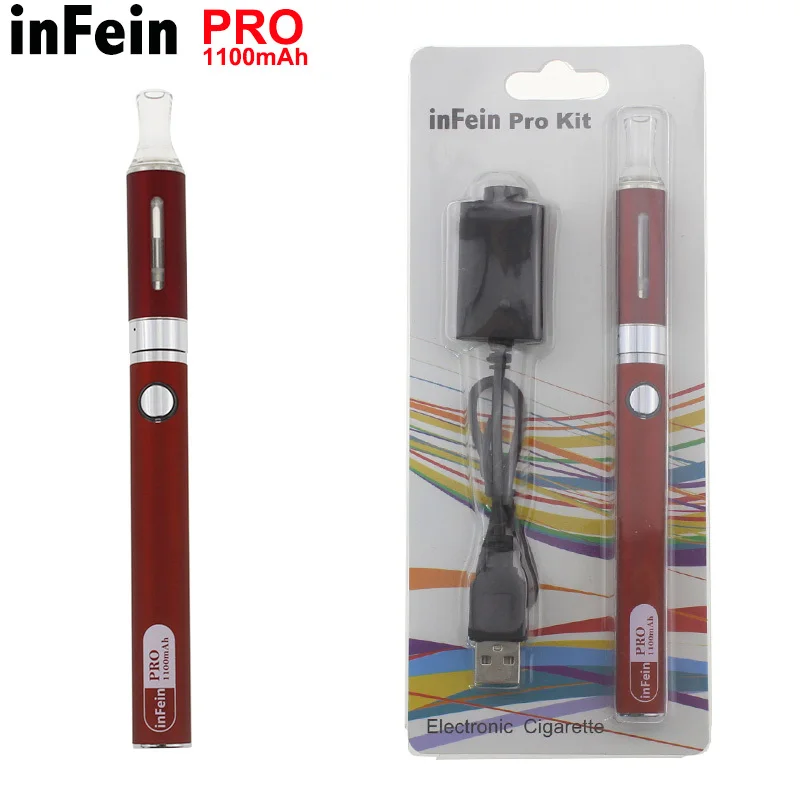 inFein PRO Electronic Cigarette logo 1100mah Red.jpg