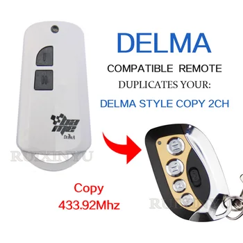 

high quality copy DELMA STYLE COPY 2CH 433.92mhz remote control for garage door