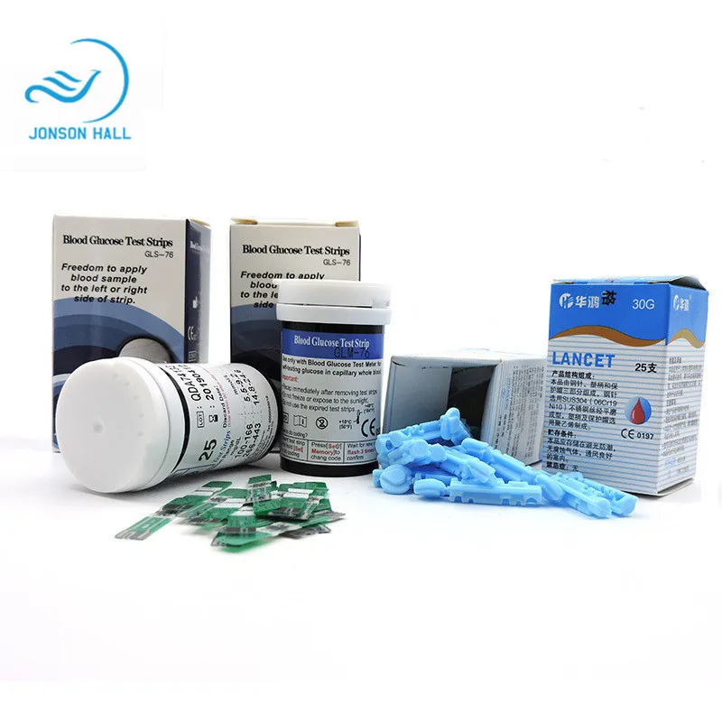 Glucometer Blood Sugar Diabetes Test Strips + Free Lancets ...