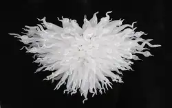 Светодиодный источник света ручной выдувного стекла светильники-люстры цветок предназначен для украшения спальни