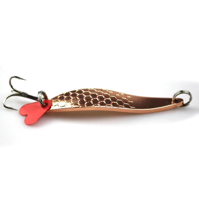 1 قطع 10 سنتيمتر 17 جرام ملعقة الطعوم الثابت صيد السمك crankbait الصيد إغراء المعدن القفز إغراء تهزهز swimbait 3 الألوان اختياري