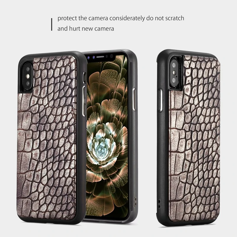 Crocodile leather case (2)