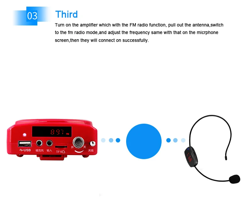 JINSERTA FM беспроводной микрофон гарнитура мегафон радио микрофон для громкоговорителя обучение гид голосовой усилитель микрофоны