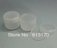 Оптовая продажа 150 г пустые баночки для крема Пластик мини пример банки DIY Макияж суб-розлива косметической упаковки Бесплатная доставка
