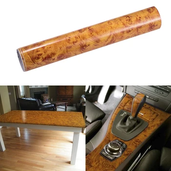 

Car Body Film Sticker Wood Grain Vinyl Wrap Sticker Decal Sheet Film for Car