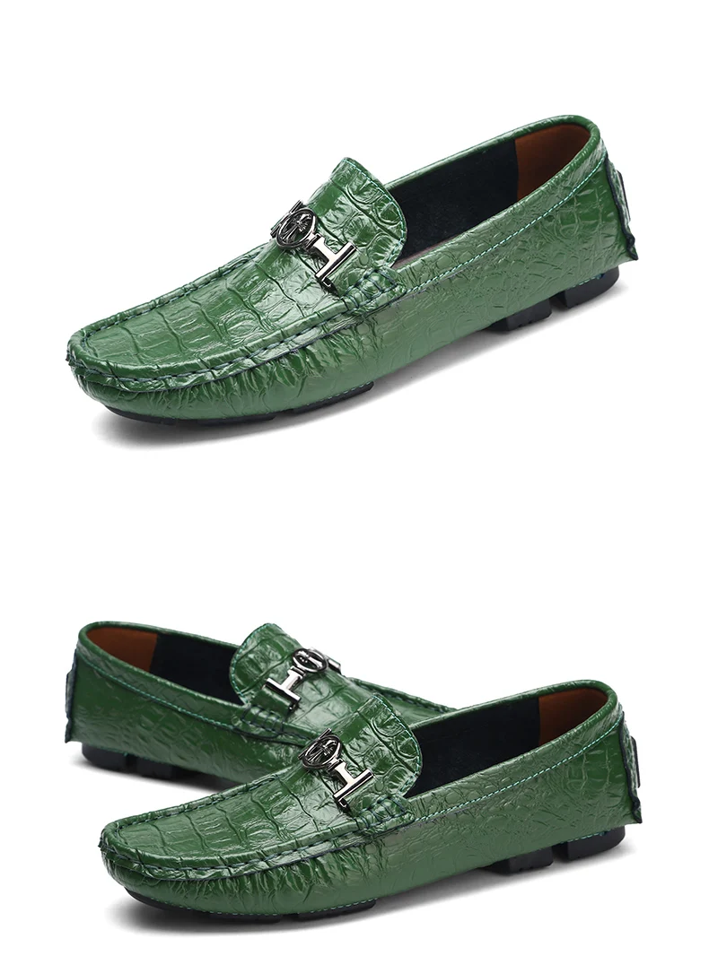 alta qualidade sapatos masculinos de couro genuíno