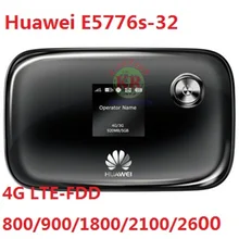 Old and Used Unlocked Huawei E5776S-32 cheap 150Mbps 4G LTE MiFi Mobile WiFi Hotspot wireless router PK E5377 e5372 e5577 e589