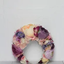 Невесты женские аксессуары для волос розовый цветок Свадебная повязка на голову с цветочным рисунком с жемчугом для девочек пляжная свадебная тиара волосы бижутерия украшение для головы Вечерние