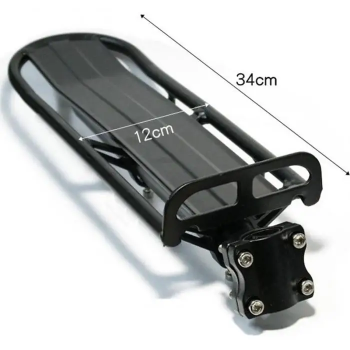 Discount Hot Bicycle Bike Rear Seat Post Rack Aluminum Alloy Retractable Mount For Cycling DO2 6