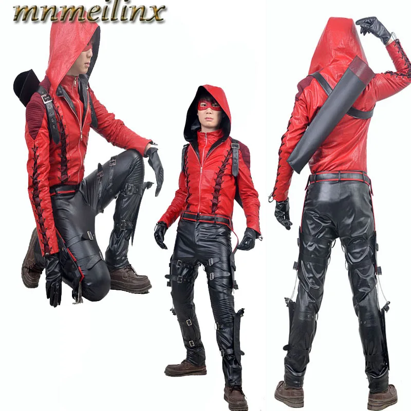 

Red Arrow Battleframe Costume Green Arrow Roy Harper Cosplay Costume Regular Size Green Arrow Roy Harper Cosplay Halloween