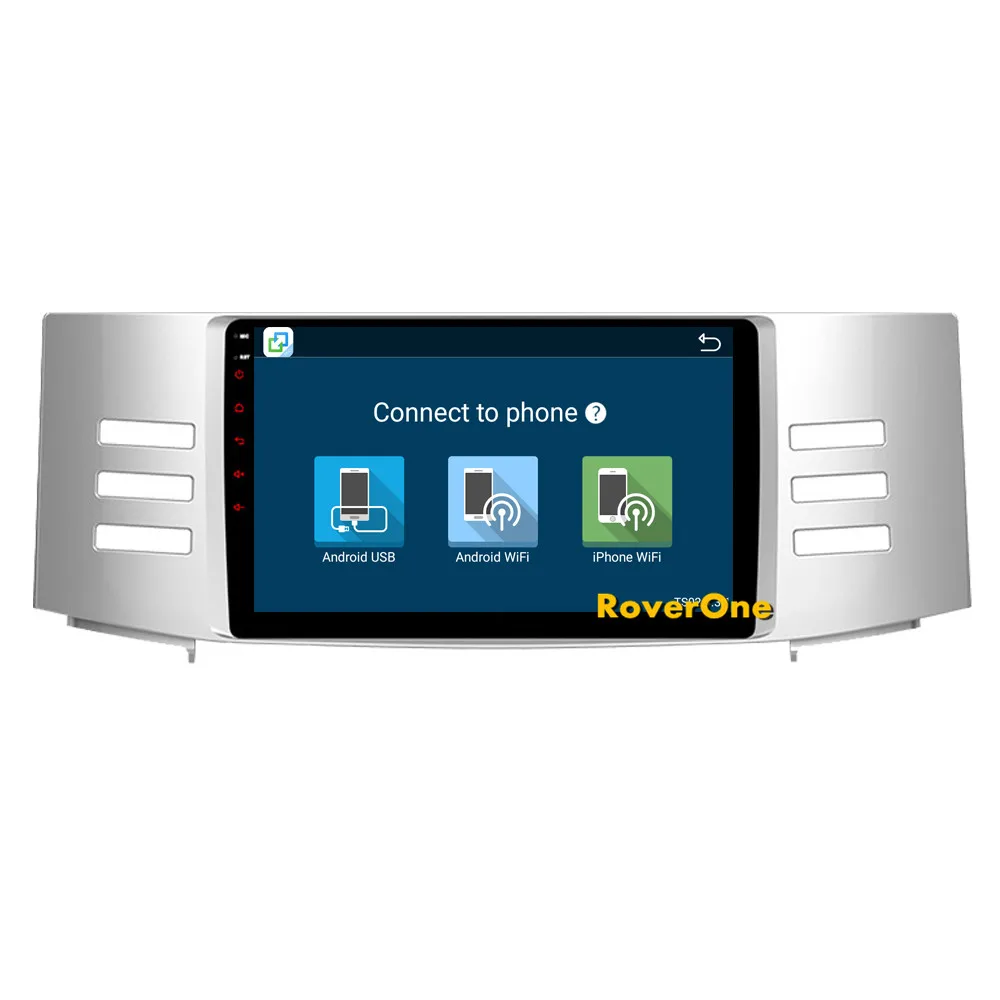 Perfect RoverOne Android 9.0 Octa Core Car Radio GPS For Toyota Reiz 2005 - 2009 Touchscreen Multimedia Player Stereo Reiz Head Unit 12