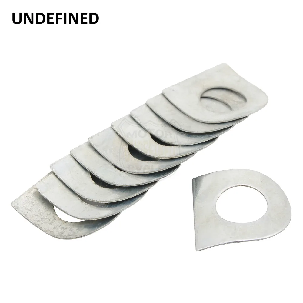 10 Pcs Universal Motorcycle Foot Pegs Flexible Pedal Floorboards Mount Foot Rest Pads For Harley Softail Touring Dyna Fatboy