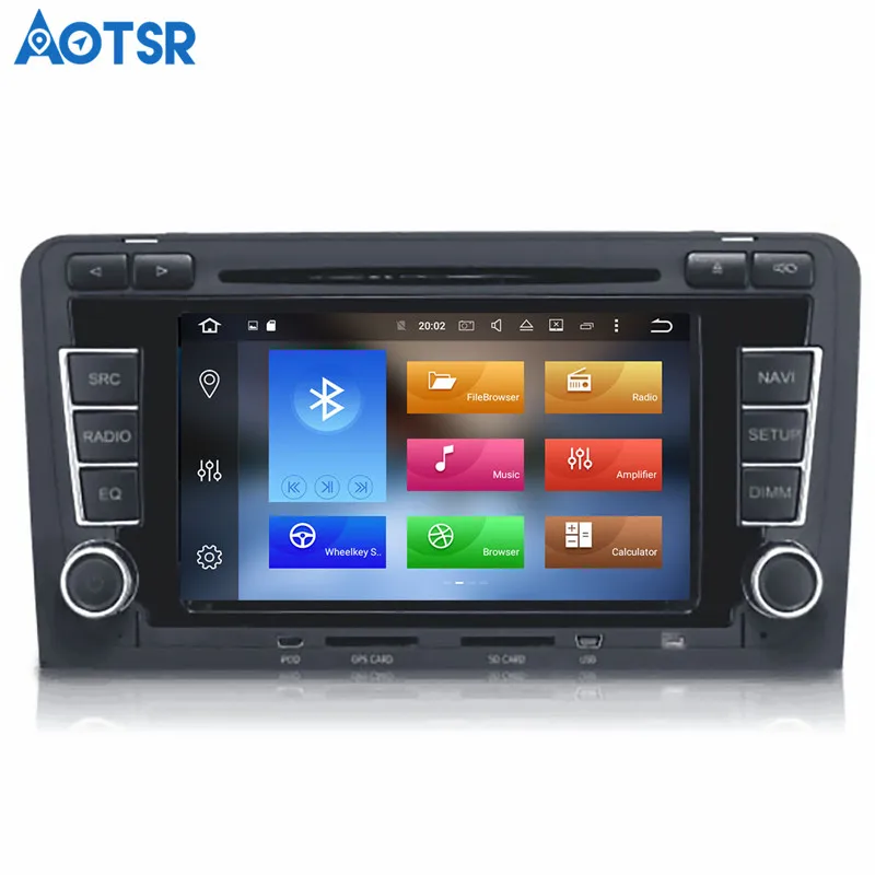 Excellent Aotsr Android 8.1 GPS navigation Car DVD Player For Audi A3 S3 2003-2012 multimedia 2 din radio recorder 4GB+32GB 2GB+16GB 2 Excellent Aotsr Android 8.1 GPS navigation Car DVD Player For Audi A3 S3 2003-2012 multimedia 2 din radio recorder 4GB+32GB 2GB+16GB 2