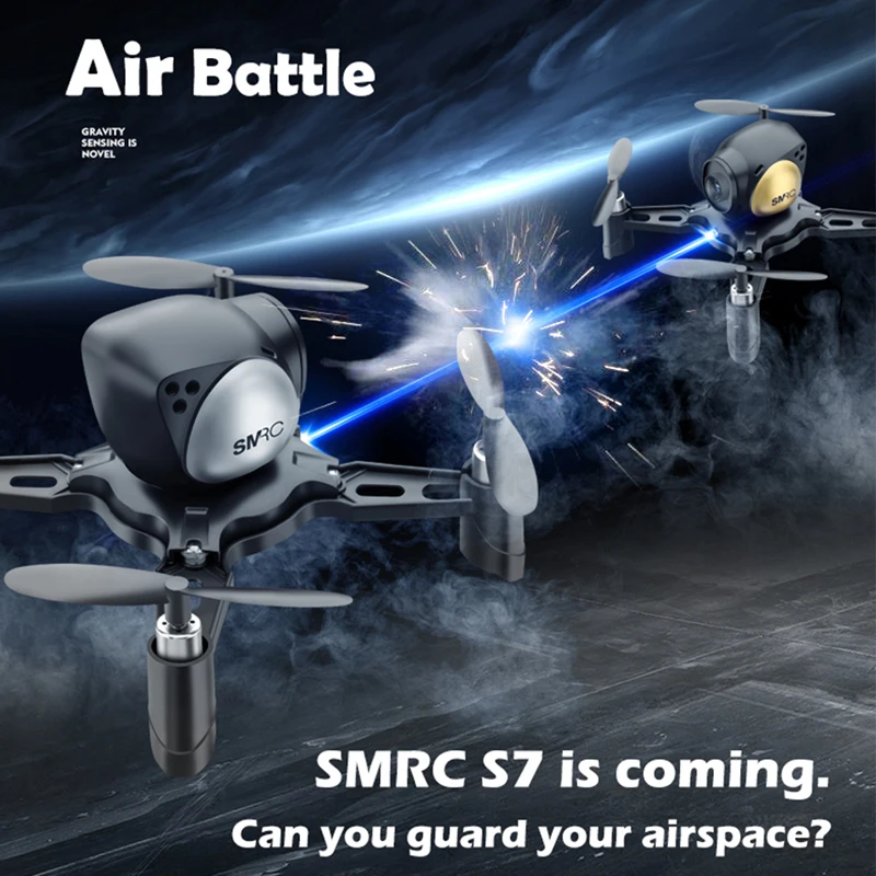 

S7 Dron Quadrocopter Drones With Camera HD DIY FPV Drones Quadcopters With Headless Mode One Key Return RC Helicopter Toys
