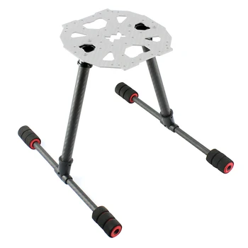

Carbon Fiber T Type Quick Install Tall Landing Gear Skid for FPV Wheelbase 700MM RC Quadcopter Drone S550 X650 S680