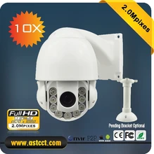 Sony 322 Sensor 2.0MP Full HD Mini IP PTZ Camera 4inch Ourdoor & Indoor 10x Zoom IR Speed Dome Camera Support Onvif