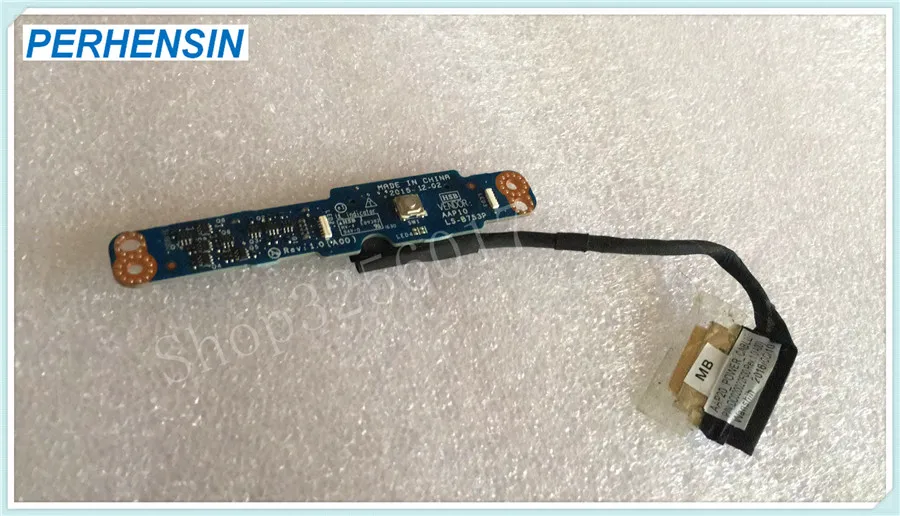LS-B753P DC020022F00 для DELL ALIENWARE 17 R2 R3 P43F мощность Платы кнопки W кабель 25typ 025typ | Компьютеры