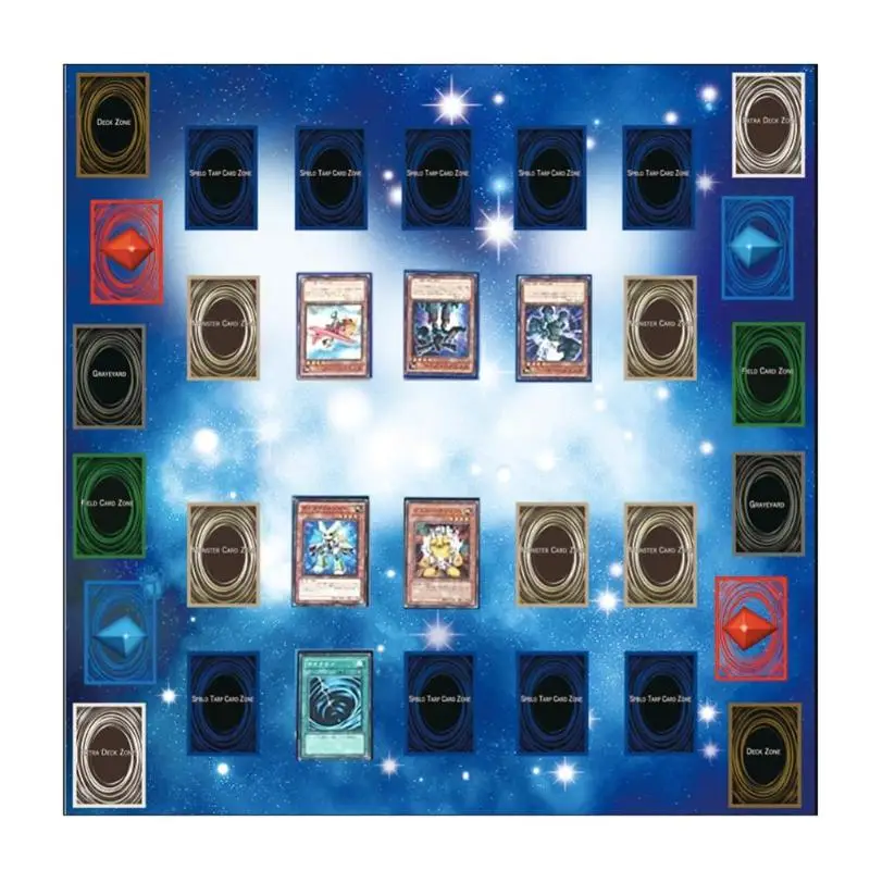 

Desk Game Mat Toy Pad Magician Props Gathering Cards Table Game Board Multifunctional Durable Playmat Magic Tricks Magician Prop