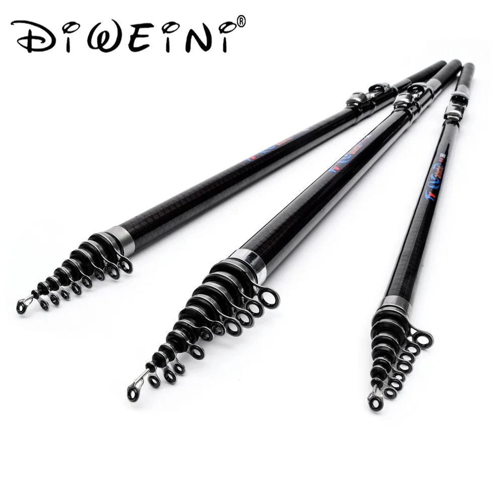 

Hot Sale 2.7m - 6.3M C.W:7-21G Spinning Fishing Rod M Power 30T Carbon Telescopic Rock Carp Feeder Fishing Rod