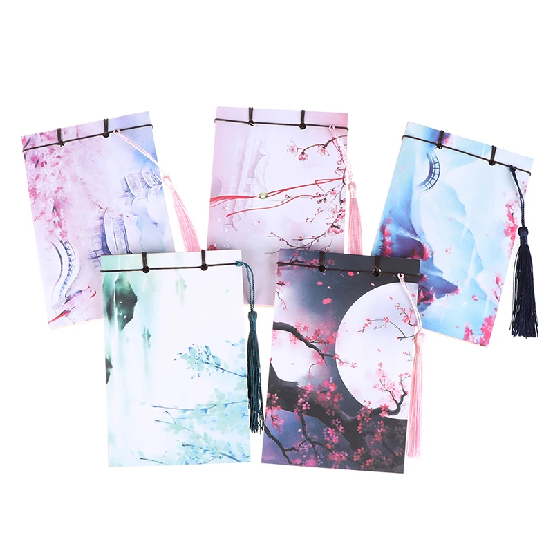 1pc Vintage Diary Retro NoteBook Sketchbook Office School Supplies Day Planner Gift for Kids Chinese Style