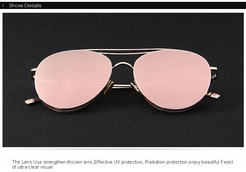 MERRY'S новое поступление Женские Классические брендовые дизайнерские солнцезащитные очки без оправы двойные лучевые солнцезащитные очки с металлической оправой S'8095