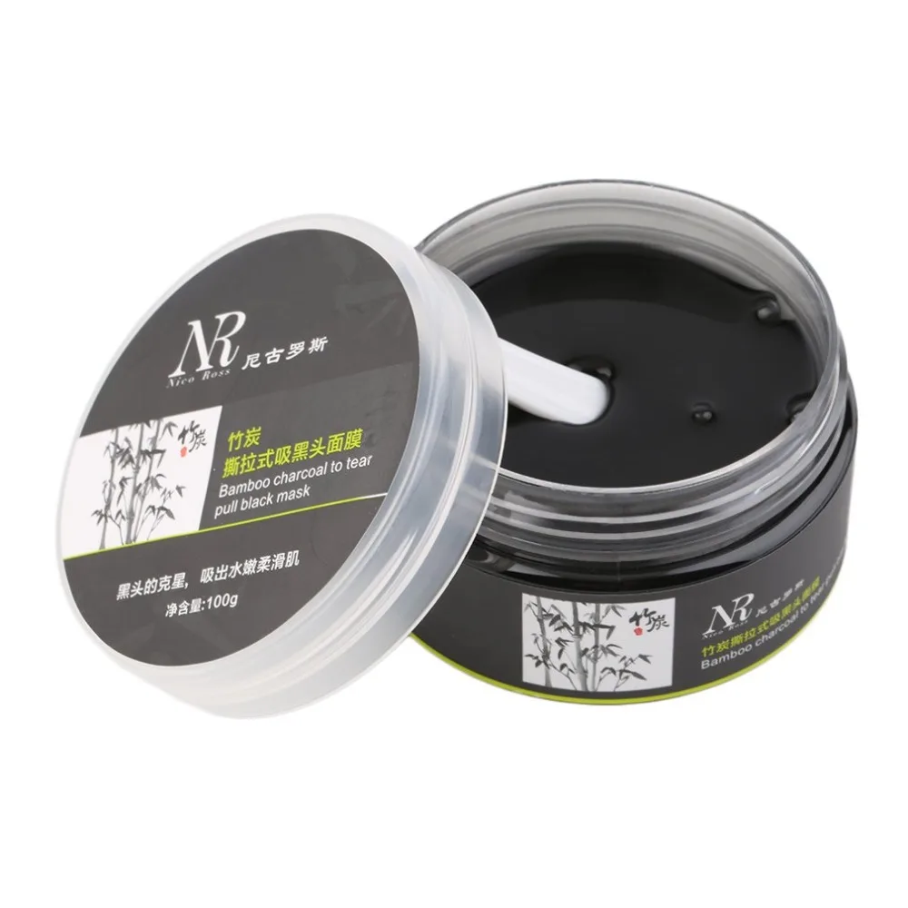 Facial Care Tools Bamboo Charcoal Facial Tear Pull Nose Blackhead Mask