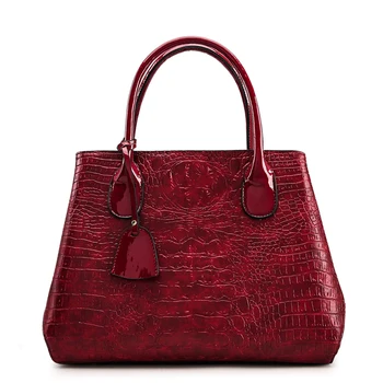 

Women Crossbody Bag Fashion Handbag Casual Tote Female Messenger Bags Shoulder Top-Handle Purse PU Leather 2018 New Black Red