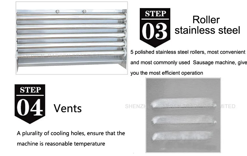 1 шт. высокое качество 5 роликов колбасная машина хот-дог запеченная машина колбасная нагревательная машина роликовый гриль для жарки сосисок 110/220 В 1000 Вт
