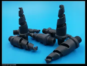 

Custom design 1/8" SPJT PVC material spiral jet nozzle