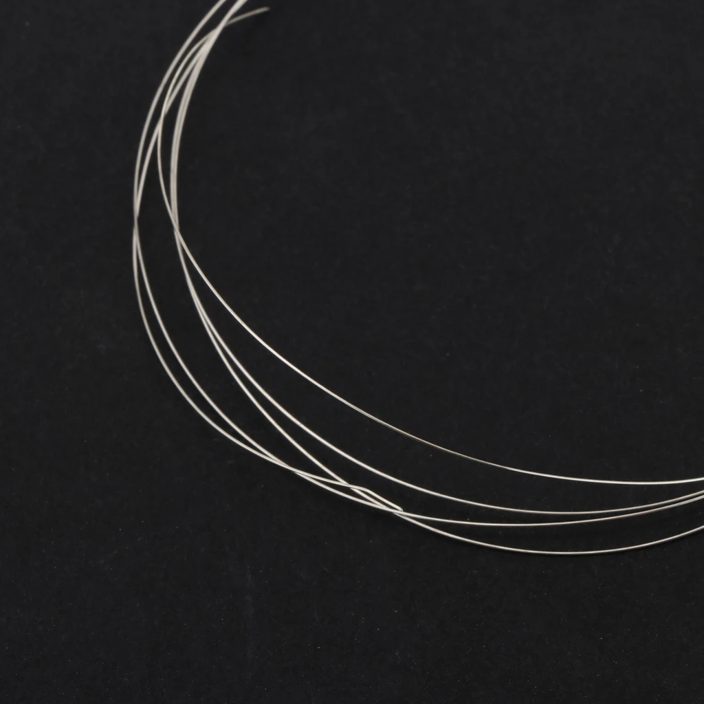 1 Meter 925 Sterling Silver Wire DIY Beading Jewelry Making Crafts Necklace Earring Bracelet Findings 0.3mm