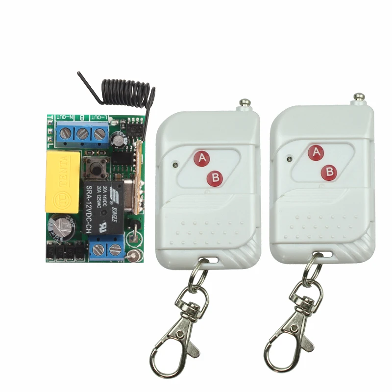 

Smart Home AC 220V Wireless Switch 1CH Lamp Light LED Bulb Power Remote Control ON OFF ASK Appliances Remote Lighting Switch